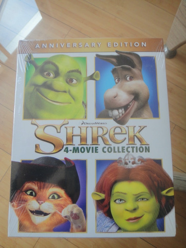 Shrek 4 Movie Collection Anniversary Edition Blu Ray Sellado