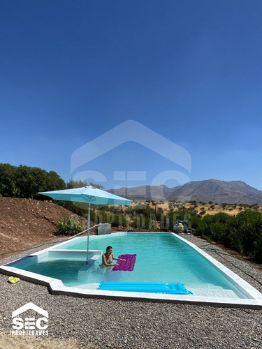 Vendo Parcela Con Gran Casa Y Piscina En Los Andes