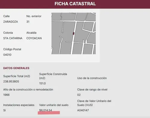 Bnl--casa En Coyoacan Zona Centrica Viveros Coyoacan De Recuperacion Bancaria.