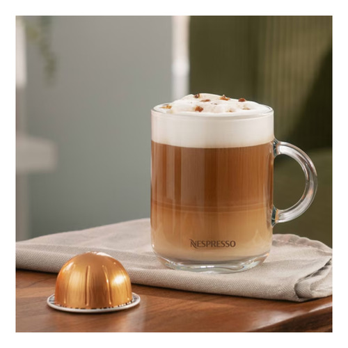 30 Cápsulas Nespresso Vertuo Melozio Bianco Doppio Vainilla
