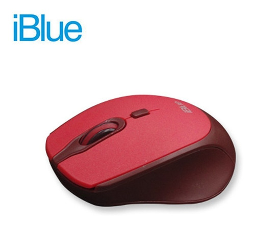 Mouse Optical Iblue Wireless Usb Xmk-326 V2 Rojo