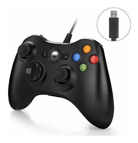 Controlador Para Xbox 360, Controlador De Joystick Con Cable