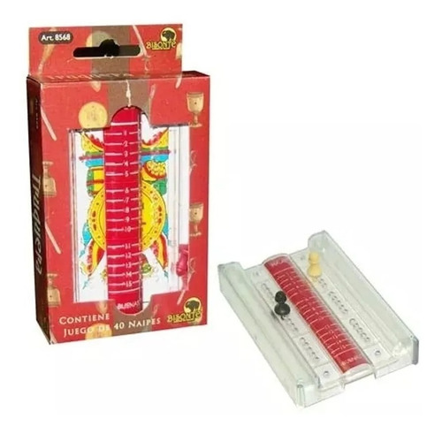 Truquera Caja De Plastico Con Cartas De Truco