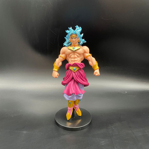 Figura Broly Ssj Dragon Ball Z Blue Muñeco Anime Escultura