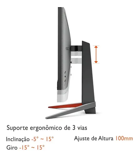 Monitor Gamer BenQ com tela de 27