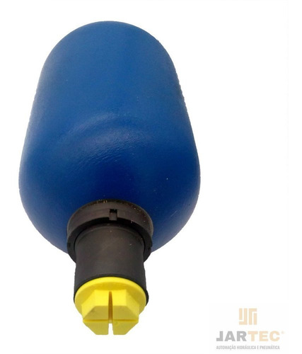 Imagem 3 de 3 de Acumulador Bexiga Roth 4 Litros 1.1/4 Bsp Max. 330bar