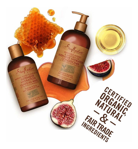 Sheamoisture Miel De Manuka Y Aceite Mafura Hidratación Inte