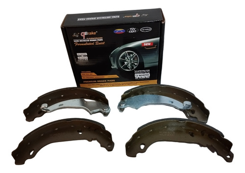 Bandas De Freno Traseras Peugeot 206 207