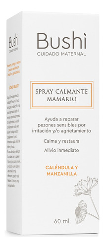 Spray Mamario Bushi Calmante X 60 Ml