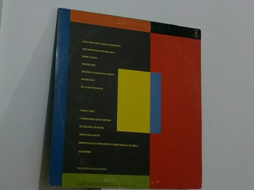 Titãs -lp Titanomaquia -1993-com Encarte - Raríssimo Vinil! (Usado)