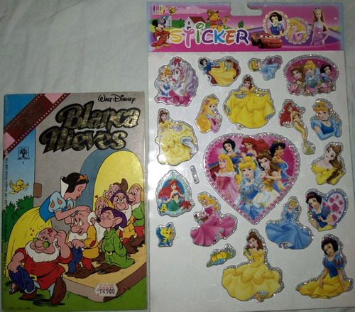 Revista Grafica Blancanieves+plancha De Sticker De Regalo