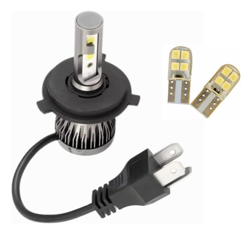 Luces Cree Led H4-h7-h1-h3-h11 Para Moto No Xenon