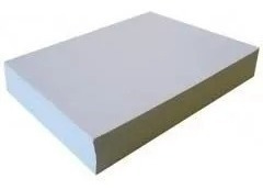 Imagen 2 de 3 de Resma De Papel Cartulina Glasse 250grs Tamaño Oficio