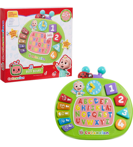 Tablero Didáctico Cocomelon: 45 Frases Y Juego Interactivo