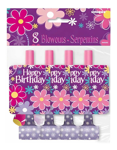 8 Espantasuegras Florales Para Fiesta Birthday Blossom