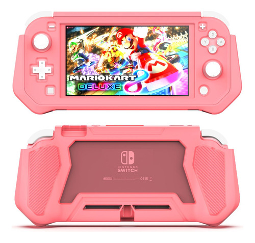 Funda Protectora Para Juegos (rosa), Shell Switch, Nintendo
