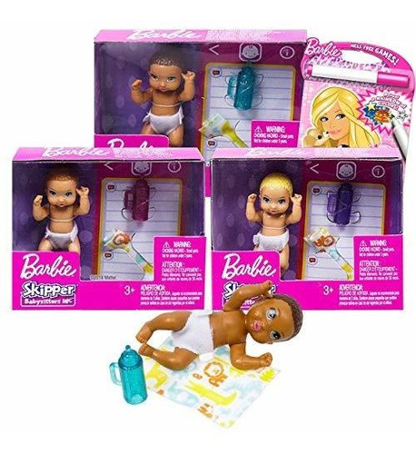 Barbie Barbie Niñera Parque Infantil Paquete Conjunto ...