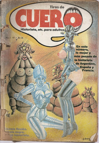 Revista Tiras De Cuero Nº 3 Diciembre 1983
