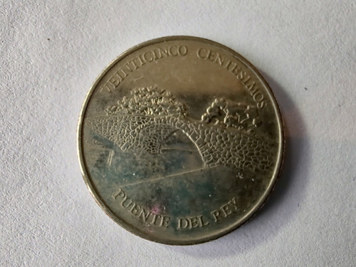 Moneda Panamá 25 Centavos 2005 Puente Del Rey(x917.
