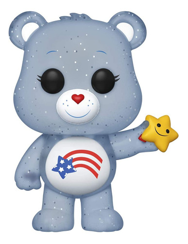 Funko Pop! Animación: Care Bears - America Cares Bear (exclu