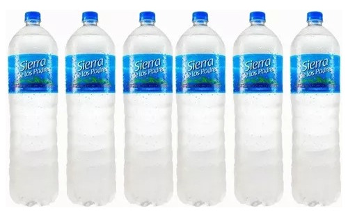 Agua Mineral Sierra De Los Padres 2 Litros Sin Gas Pack X6