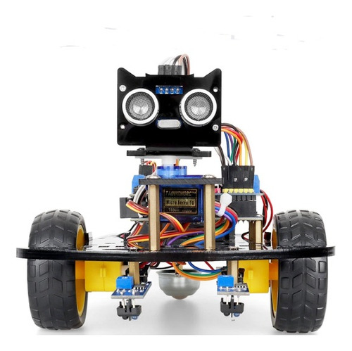 Kit De Robot De Iniciación 2wd Para Placa Tipo Arduino