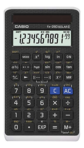 Calculadora Casio Scientific, Negra, 3 W X 5 H 225