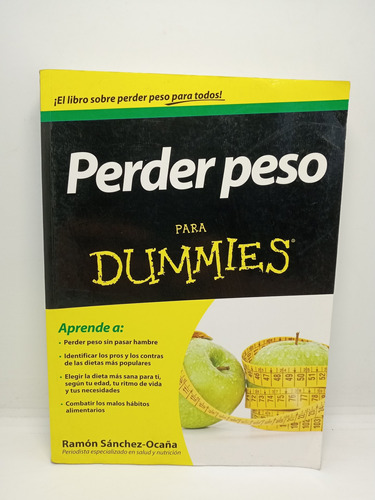 Perder Peso Para Dummies - Ramón Sánchez Ocaña - Nuevo 