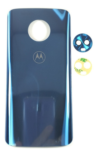 Tampa Traseira + Lente De Vidro Moto G6 Plus Com Dupla Face