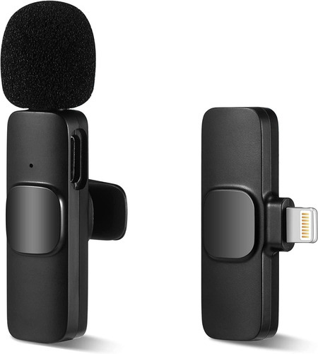 Microfono Inalambrico Para iPhone Microfono Lavalier Celular