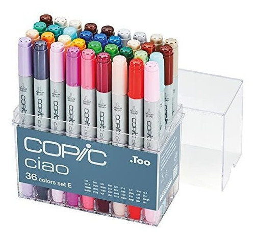 Marcador Copic Ciao Conjunto De 36: Color Configurar E.