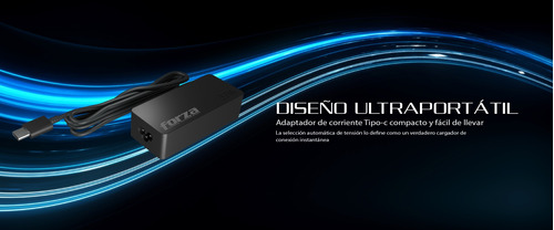 Forza Adaptador Universal De 65w Usb C Electrónicos Fna-601c