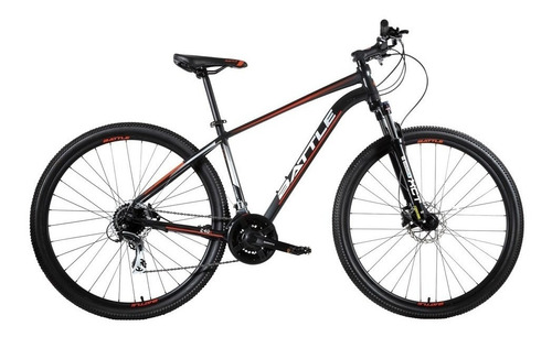 Mountain bike Battle 270H R27.5 18" frenos de disco hidráulico cambio Shimano Altus color negro/rojo  