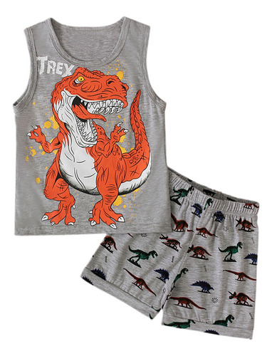 Trajes Para Niños: Tops Con Estampado De Dinosaurios De Vera