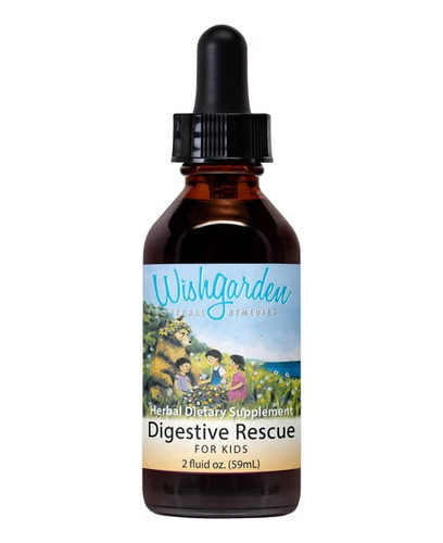 Wishgarden Herbs Digestive Rescue For Kids - Tintura De Aliv