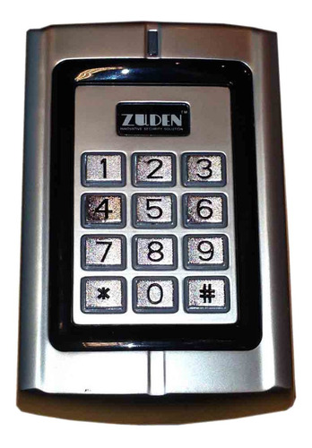 Control Acceso Autonomo Abrepuerta Metalico Exterior Tarjeta
