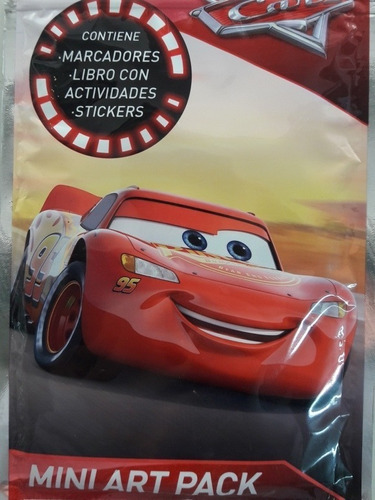 Revista Infantil Cars- Mini Art Pack