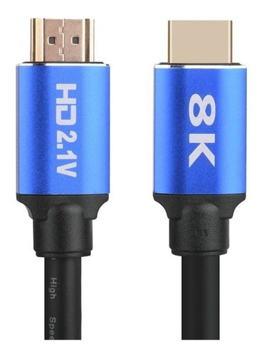 Cabo HDMI 8k Ultra Hd 2,1 v 3,0 mts