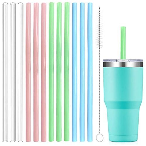 Extra Long Silicona Straw Para Stanley Cup, Bpa Wtpne