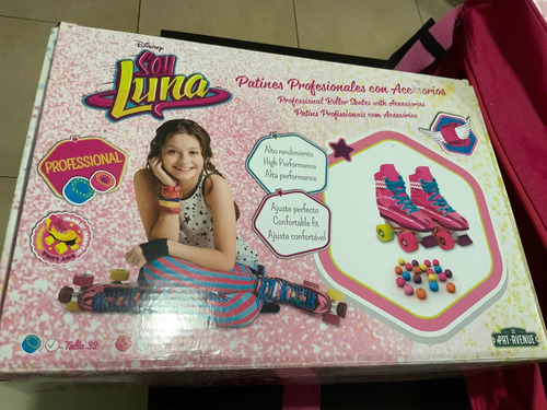 Patines Con Mochila Soy Luna (Usado)