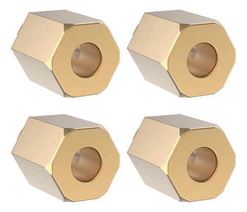 Coowoo, Rueda De Latón, Cubo Hexagonal, Adaptador Extensor D