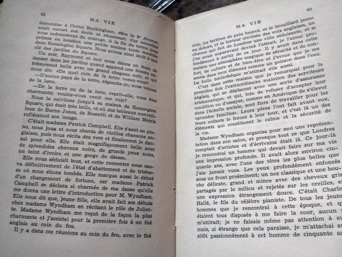 Ma Vie. Isadora Duncan (1943). (Usado)