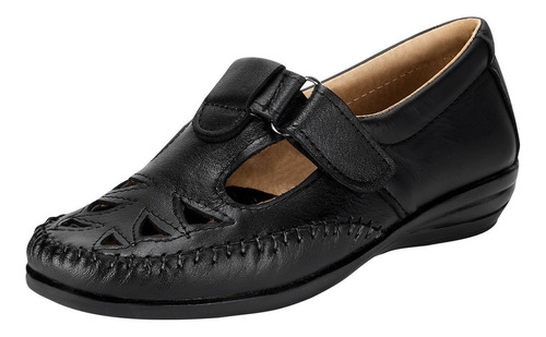 Zapato Confort Clasico Para Mujer Castalia 250-46 Negro