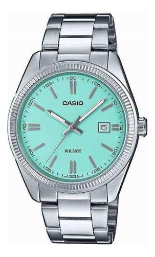 Reloj Casio Aqua Azul Turquesa Tiffany Mtp1302