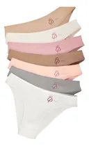 Comprar Paquete 7 Bikinis Panty Algodón Semanario Ilusion 71378