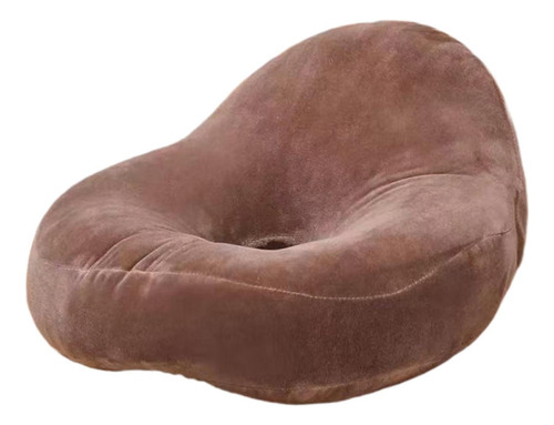 Cojín De Asiento De Almohada De Asiento En Donas, Café