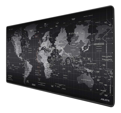 Mouse Pad Xl 90x40 Cm Mapa Mundo  Mundi 