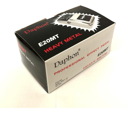 Pedal Efec Guitarra Eléctrica Heavy Metal Kingdom Music 9973