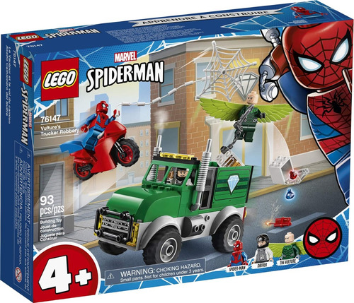 Lego Spiderman 76147 Asalto Del Buitre Jugueteria El Pehuén