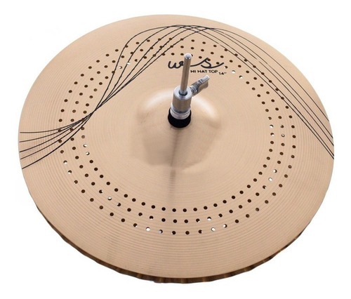 Prato Chimbal 14 Orion Medium Ws Whisper Ws14mh Micro Furos